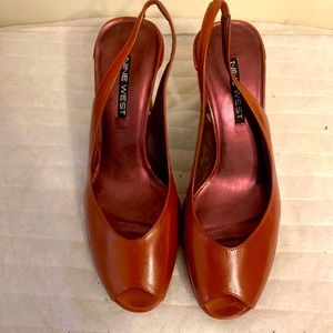 NINE WEST SHOES STRAP HEEL